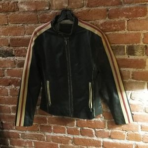 Dona Michi Leather racing jacket